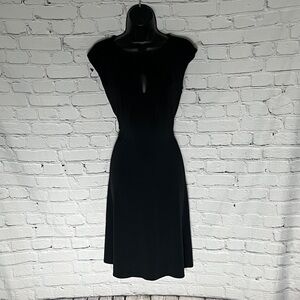 Chic Black Midi Dress
